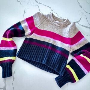 Current/Elliott The Moonshine size small striped sweater MSRP $298